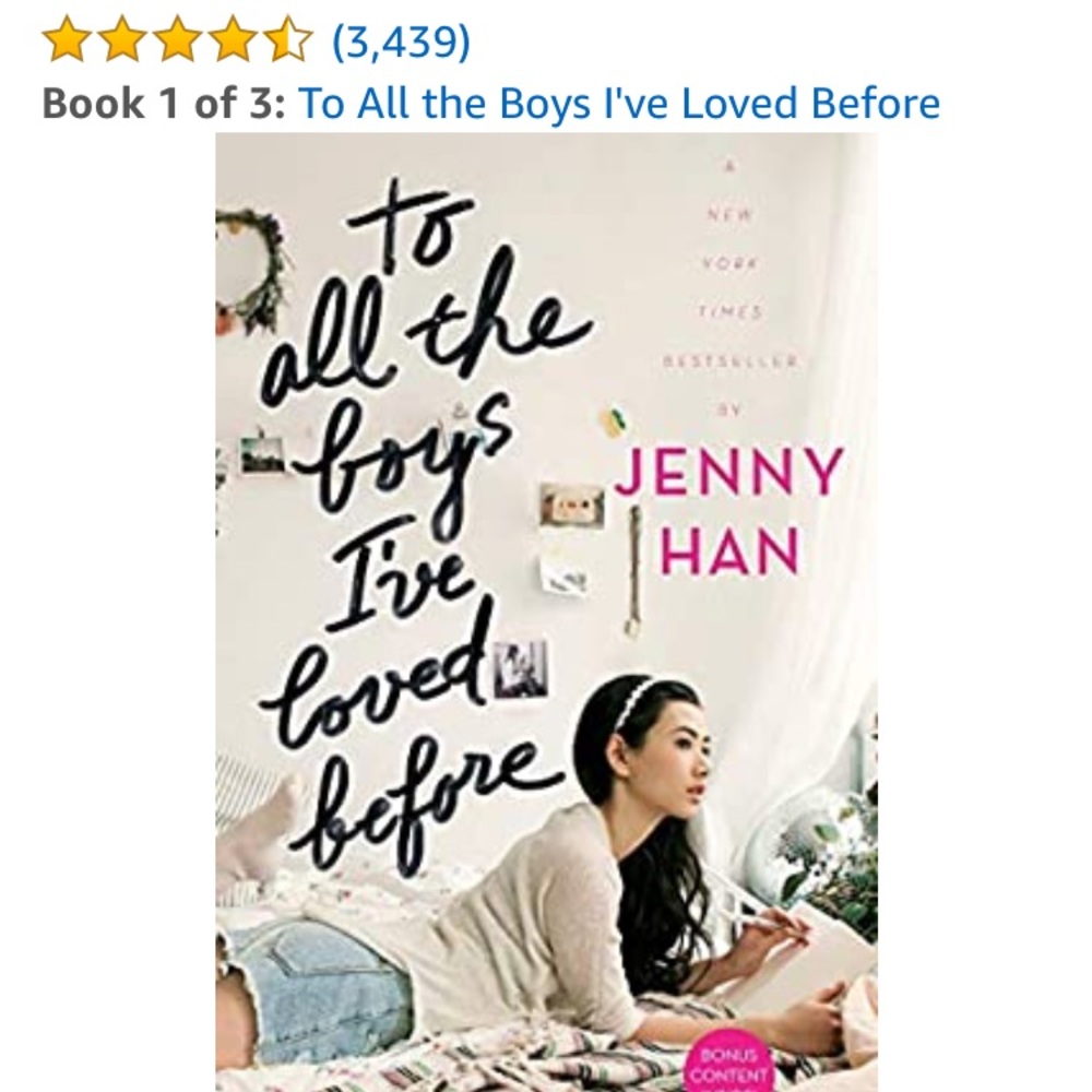 “To All the Boys I’ve Loved Before” by Jenny Han